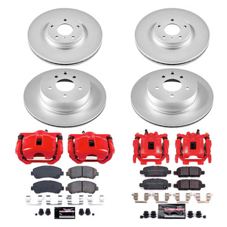 PowerStop® - Z23 Evolution Sport Plain Brake Kit with Calipers
