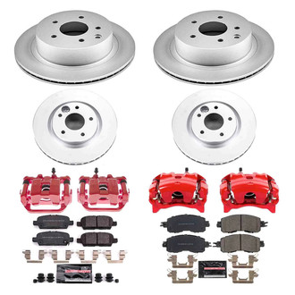 PowerStop® - Z23 Evolution Sport Plain Brake Kit with Calipers