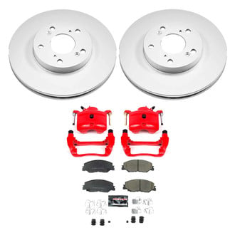PowerStop® - Z23 Evolution Sport Plain Brake Kit with Calipers
