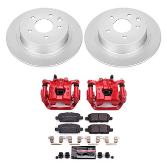 PowerStop® - Z23 Evolution Sport Plain Rear Brake Kit with Calipers
