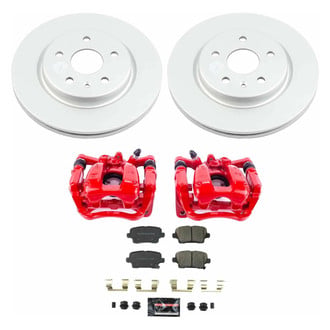 PowerStop® - Z23 Evolution Sport Plain Brake Kit with Calipers