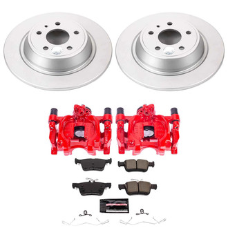 PowerStop® - Z23 Evolution Sport Plain Rear Brake Kit with Calipers