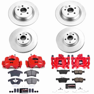PowerStop® - Z23 Evolution Sport Plain Brake Kit with Calipers