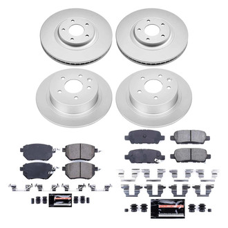 PowerStop® - Z23 Evolution Geomet® Plain Brake Kit