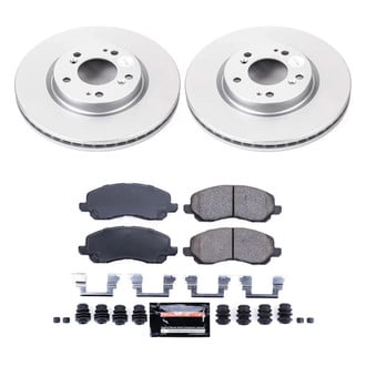 PowerStop® - Z23 Evolution Geomet® Plain Front Brake Kit
