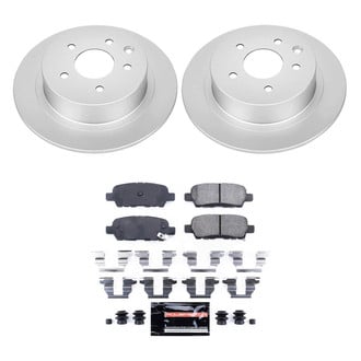 PowerStop® CPK098-23 - Z23 Evolution Geomet® Plain Rear Brake Kit