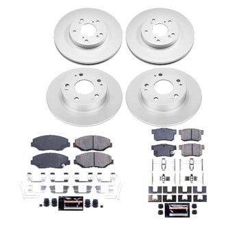 PowerStop® - Z23 Evolution Geomet® Plain Brake Kit