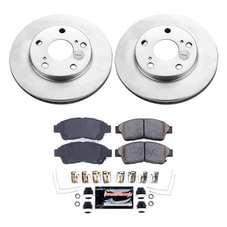 PowerStop® - Z23 Evolution Geomet® Plain Front Brake Kit