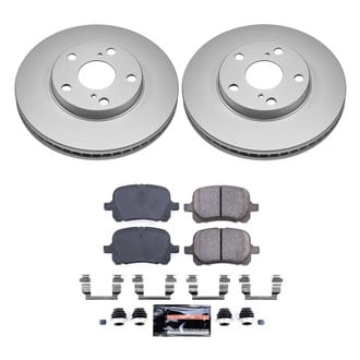 PowerStop® CPK1058-23 - Z23 Evolution Geomet® Plain Front Brake Kit