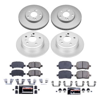 PowerStop® - Z23 Evolution Geomet® Plain Brake Kit