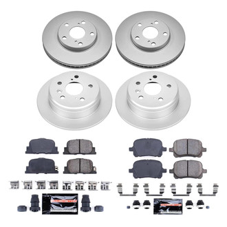 PowerStop® - Z23 Evolution Geomet® Plain Brake Kit