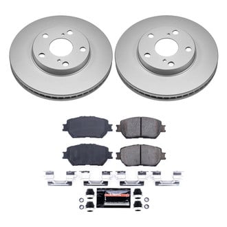 PowerStop® - Z23 Evolution Geomet® Plain Front Brake Kit