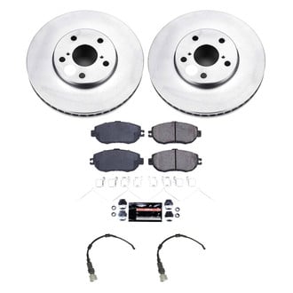 PowerStop® - Z23 Evolution Geomet® Plain Front Brake Kit