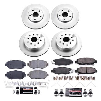 PowerStop® - Z23 Evolution Geomet® Plain Front and Rear Brake Kit