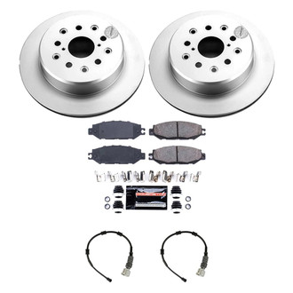 PowerStop® - Z23 Evolution Geomet® Plain Rear Brake Kit