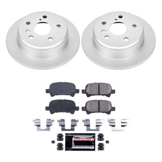 PowerStop® - Z23 Evolution Geomet® Plain Rear Brake Kit