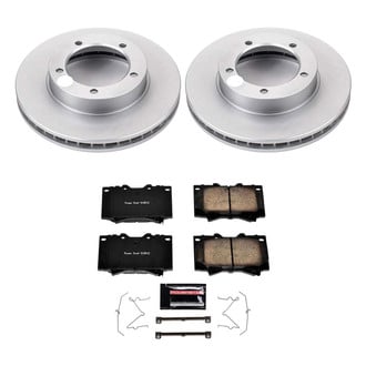 PowerStop® - Z23 Evolution Geomet® Plain Front Brake Kit