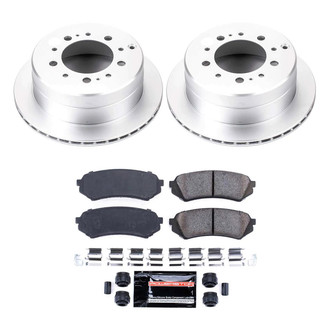 PowerStop® - Z23 Evolution Geomet® Plain Rear Brake Kit