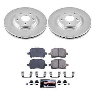 PowerStop® CPK1135-23 - Z23 Evolution Geomet® Plain Front Brake Kit