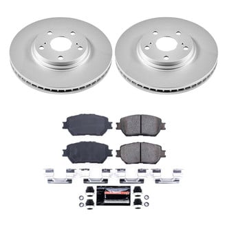PowerStop® - Z23 Evolution Geomet® Plain Front Brake Kit