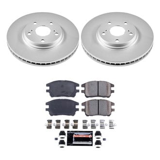 PowerStop® CPK1146-23 - Z23 Evolution Geomet® Plain Front Brake Kit