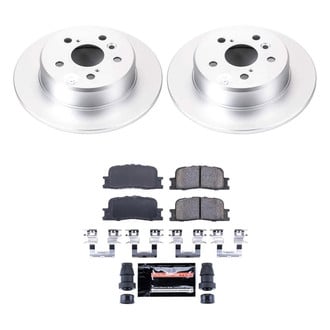 PowerStop® - Z23 Evolution Geomet® Plain Rear Brake Kit