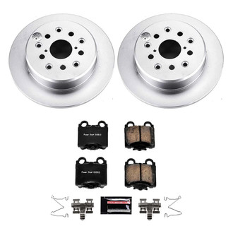 PowerStop® - Z23 Evolution Geomet® Plain Rear Brake Kit