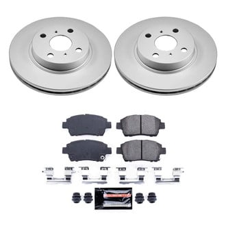 PowerStop® - Z23 Evolution Geomet® Plain Front Brake Kit