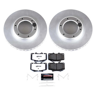 PowerStop® - Z36 Evolution Geomet® Plain Front Brake Kit