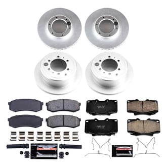 PowerStop® - Z23 Evolution Geomet® Plain Front and Rear Brake Kit
