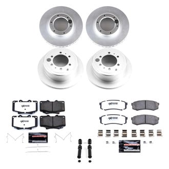 PowerStop® - Z36 Evolution Geomet® Plain Front and Rear Brake Kit