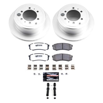 PowerStop® - Z36 Evolution Geomet® Plain Rear Brake Kit