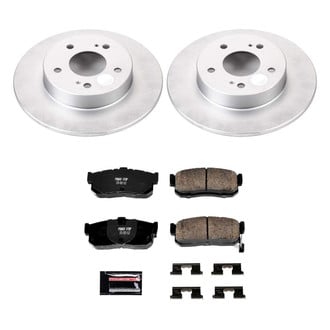PowerStop® - Z23 Evolution Geomet® Plain Rear Brake Kit