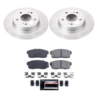 PowerStop® CPK1169-23 - Z23 Evolution Geomet® Plain Rear Brake Kit