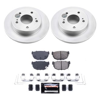 PowerStop® - Z23 Evolution Geomet® Plain Rear Brake Kit