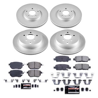 PowerStop® - Z23 Evolution Geomet® Plain Front and Rear Brake Kit