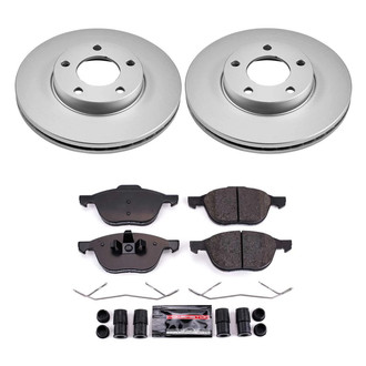 PowerStop® - Z23 Evolution Geomet® Plain Front Brake Kit