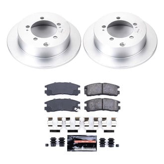 PowerStop® - Z23 Evolution Geomet® Plain Rear Brake Kit