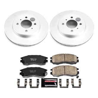 PowerStop® - Z23 Evolution Geomet® Plain Front Brake Kit