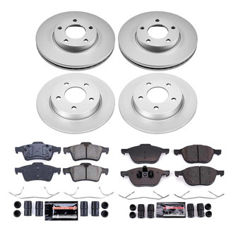 PowerStop® - Z23 Evolution Geomet® Plain Brake Kit