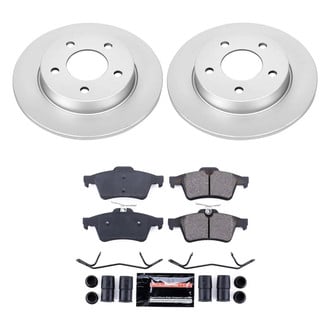 PowerStop® - Z23 Evolution Geomet® Plain Rear Brake Kit