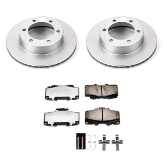 PowerStop® - Z36 Evolution Geomet® Plain Front Brake Kit