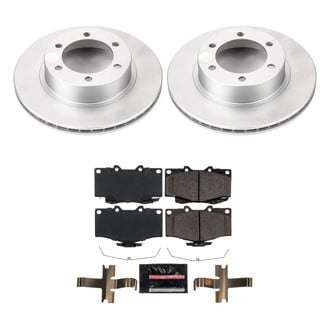 PowerStop® - Z23 Evolution Geomet® Plain Front Brake Kit