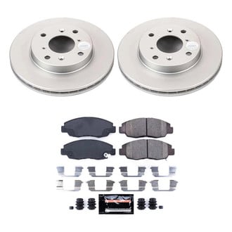 PowerStop® - Z23 Evolution Geomet® Plain Front Brake Kit