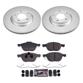 PowerStop® - Z23 Evolution Geomet® Plain Front Brake Kit