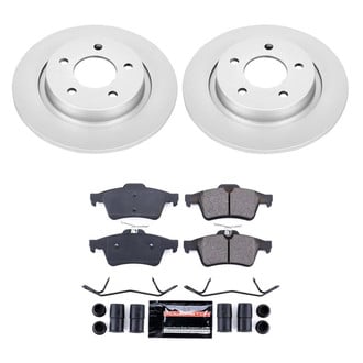 PowerStop® - Z23 Evolution Geomet® Plain Rear Brake Kit