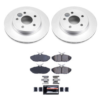 PowerStop® - Z23 Evolution Geomet® Plain Rear Brake Kit