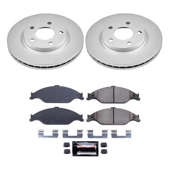 PowerStop® - Z23 Evolution Geomet® Plain Front Brake Kit