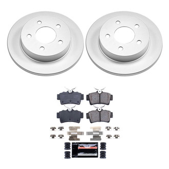 PowerStop® - Z23 Evolution Geomet® Plain Rear Brake Kit
