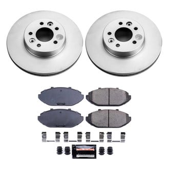PowerStop® - Z23 Evolution Geomet® Plain Front Brake Kit